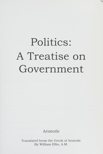 Cover of Politics