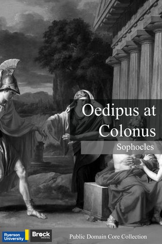 Cover of Oedipus at Colonus
