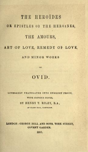 Cover of Heroides