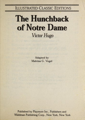 Cover of The Hunchback of Notre-Dame