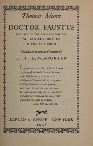 Cover of Doctor Faustus