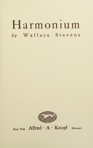 Cover of Harmonium