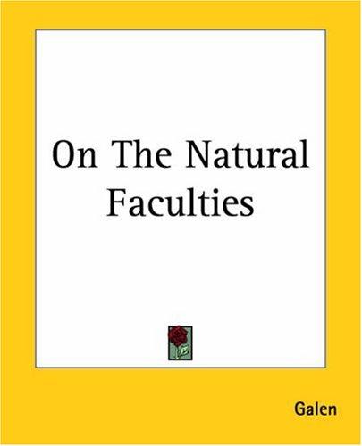 Cover of On the Natural Faculties