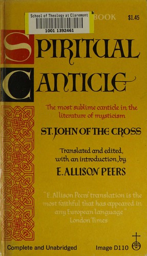 Cover of Spiritual Canticle