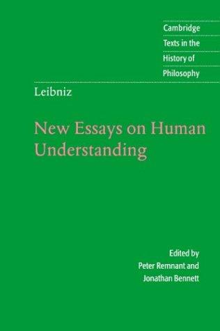 Cover of New Essays on Human Understanding