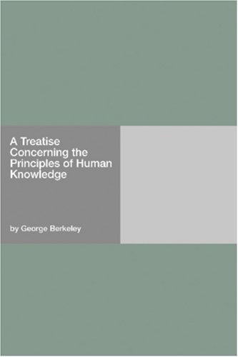 Cover of A Treatise Concerning the Principles of Human Knowledge