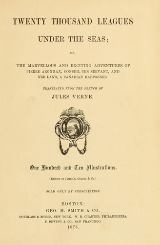 Cover of Twenty Thousand Leagues Under the Seas