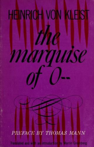 Cover of The Marquise of O—