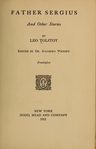Cover of Father Sergius