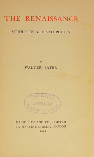 Cover of The Renaissance